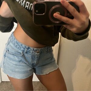 RSQ Light Blue Jean Shorts